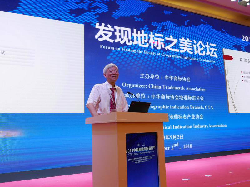 我校张楚教授出席2018中国国际商标品牌节并作主题演讲