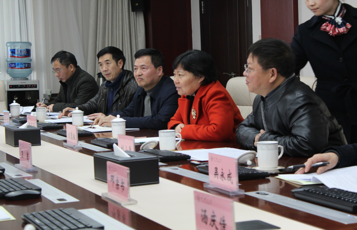 郫都区委常委,政法委书记周刚一行来校调研